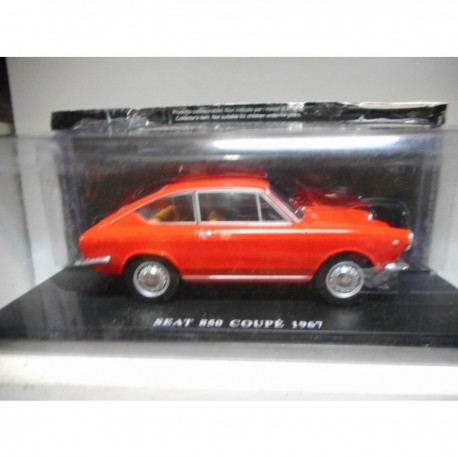 SEAT 850 COUPÉ 1967 AUTO VINTAGE INOLVIDABLES SALVAT HACHETTE 1/24