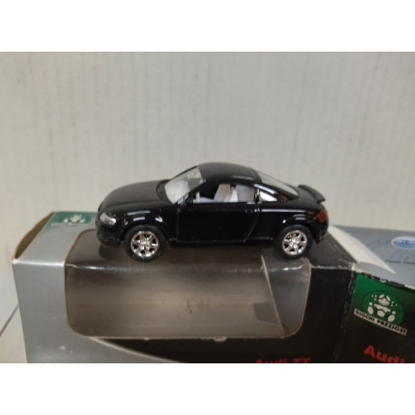 AUDI TT BLACK 1:60/apx 1:64 WELLY RETROFRICCION