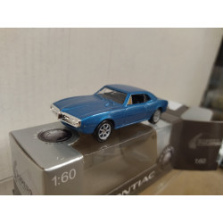PONTIAC FIREBIRD 1967 BLUE 1:60/apx 1:64 WELLY