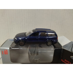 VOLKSWAGEN PASSAT VARIANT 2001 BLUE 1:60/apx 1:64 WELLY