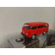 VOLKSWAGEN T2 BUS RED 1:60/apx 1:64 WELLY SUPER9