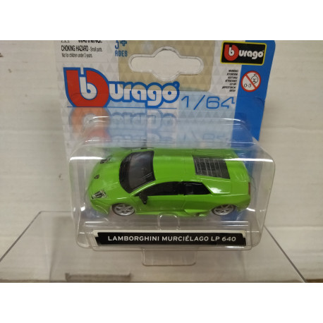 LAMBORGHINI MURCIELAGO LP 640 GREEN 1:64 BBURAGO