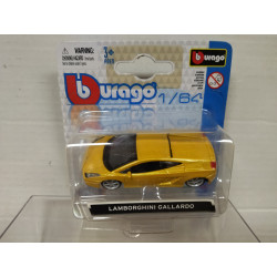 LAMBORGHINI GALLARDO YELLOW 1:64 BBURAGO