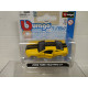FORD MUSTANG GT 2006 YELLOW/BLACK 1:64 BBURAGO