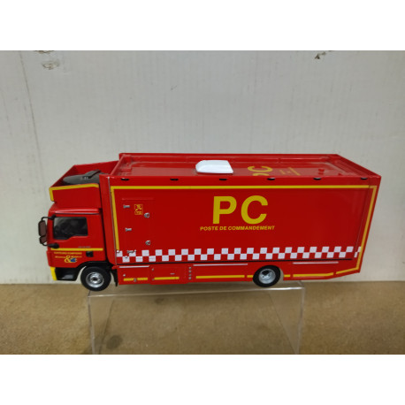 MAN TGL 12.2250 PC MEURTHE-ET-MOSELLE FIRE/BOMBEROS 1:43 SALVAT IXO NO BOX