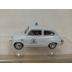 SEAT 600 D 1968 2-SERIE POLICIA MUNICIPAL BARCELONA 1:43 SALVAT SOLIDO NO BOX