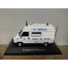 CITROEN C-25 1984 HEULIEZ SAMU AMBULANCE 1:43 ATLAS IXO HARD BOX