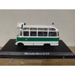 MERCEDES-BENZ O 319 AUTOBUS POLIZEI/POLICE 1:43 SCHUCO DEFECTUOSO