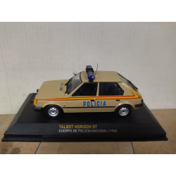 TALBOT HORIZON 1984 GT POLICIA 1:43 ALTAYA IXO DEFECT/NO RETROS