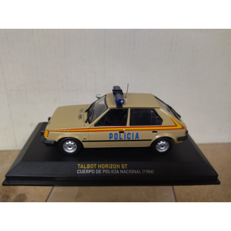 TALBOT HORIZON 1984 GT POLICIA 1:43 ALTAYA IXO DEFECT/NO RETROS
