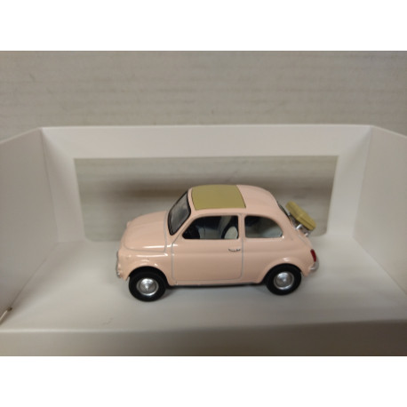 FIAT 500 1965 ROSE PASTEL 1:43 NOREV JETCAR
