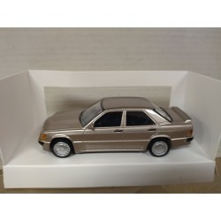 MERCEDES-BENZ W201 190 E 2.3-16V BEIGE METALLIC 1:43 NOREV JETCAR