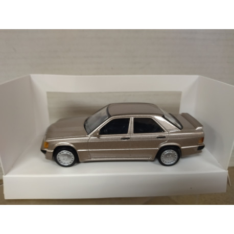 MERCEDES-BENZ W201 190 E 2.3-16V BEIGE METALLIC 1:43 NOREV JETCAR