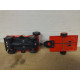 JEEP CJ-5 RED + TRAILER 1:36 CORGI NO BOX