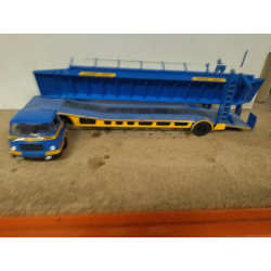 UNIC MZ 36 1960 CAR TRAILER CAMION/TRUCK TRAILER 1:43 ALTAYA IXO DEFECTUOSO