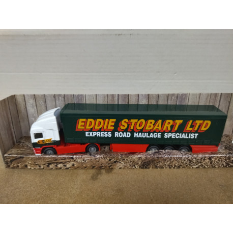ERF CURTAINSIDE TRUCK & TRAILER EDDIE STOBART LTD apx 1:64 CORGI