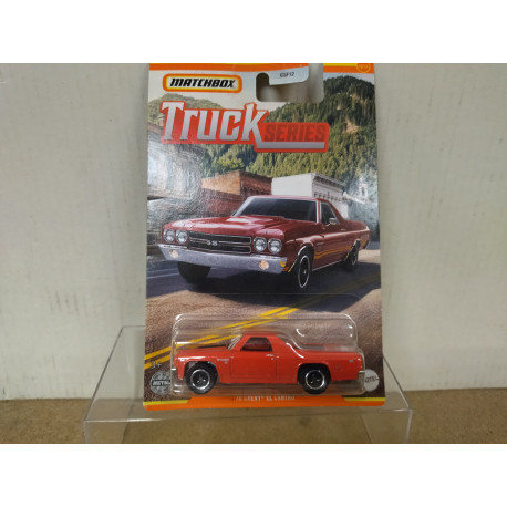 CHEVROLET EL CAMINO 1970 RED SERIES 1:64 MATCHBOX