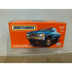 NISSAN HARDBODY D21 1995 PICKUP 1:64 MATCHBOX BOX CARTON