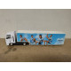 MAN TRUCK + TRAILER GEROLSTEINER 1:87 H0 NO BOX/DESGUACE/SUCIO