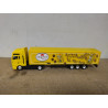 MAN TRUCK + TRAILER DR.QUENDT 1:87 H0 NO BOX/DESGUACE/SUCIO