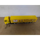 MAN TRUCK + TRAILER DR.QUENDT 1:87 H0 NO BOX/DESGUACE/SUCIO