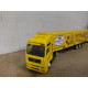 MAN TRUCK + TRAILER DR.QUENDT 1:87 H0 NO BOX/DESGUACE/SUCIO