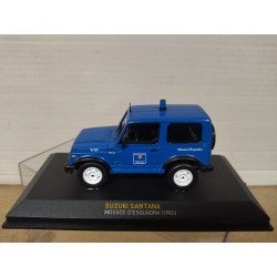 SUZUKI SANTANA 1985 MOSSOS D´ESQUADRA/POLICE 1:43 ALTAYA IXO DEFECT/NO RETRO