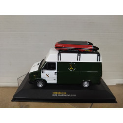 CITROEN C-25 1991 GEAS GUARDIA CIVIL 1:43 ALTAYA IXO DEFECT/NO RETRO