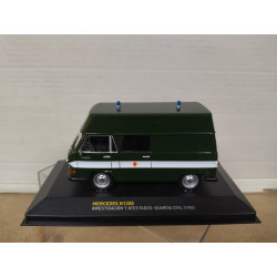 MERCEDES-BENZ N1300 1985 ALTA GUARDIA CIVIL 1:43 ALTAYA IXO DEFECT/NO RETRO