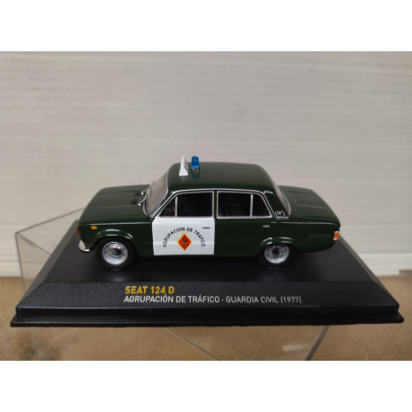 SEAT 124 D 1977 GUARDIA CIVIL 1:43 ALTAYA IXO