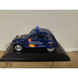 CITROEN 2CV POLICIA NACIONAL POLICE apx 1:36 GUISVAL HARD BOX