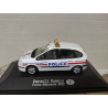 RENAULT SCENIC 2002 POLICE FRANCE 1:43 FABBRI HARD BOX DEFECT/NO RETROS