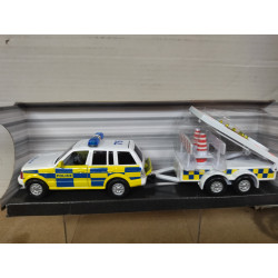 RANGE ROVER POLICE UK + REMOLQUE SEÑAL EMERGENCY RESPONSE