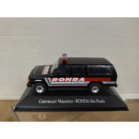 CHEVROLET VERANEIO GUARDA CIVIL RONDA BRASIL 1:43 DeAGOSTINI IXO