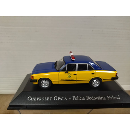 CHEVROLET OPALA POLICIA RODOVIARIO BRASIL 1:43 DeAGOSTINI IXO