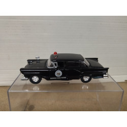 FORD FAIRLANE 1957 GEORGIA STATE PATROL USA POLICE 1:43 ROAD CHAMPS NO BOX