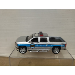CHEVROLET SILVERADO 2014 LTZ PICKUP POLICE 1:46 KINSMART KT5381 NO BOX