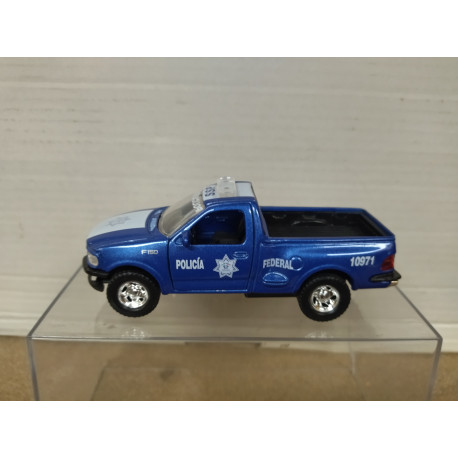 FORD F-150 1997 POLICIA FEDERAL SSP MEXICO 1:36/1:38 WELLY NO BOX