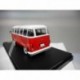 VOLKSWAGEN T2 KOMBI 1978 RED PREMIUM-X-MODELS 1:43 USADO/URNA ROTA/SHOWCASE BROKEN