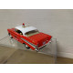 CHEVROLET BEL AIR 1957 FIRE CHIEF 1:40 KINSMART NO BOX