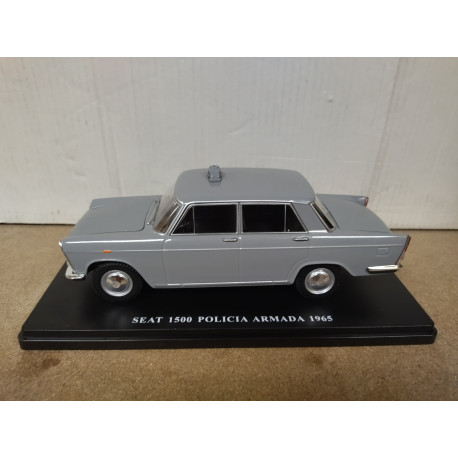 SEAT 1500 1965 POLICIA ARMADA 1:24 SALVAT IXO