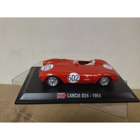 LANCIA D24 1954 n602 RED MILLE MIGLIA 1:43 STARLINE HACHETTE HARD BOX