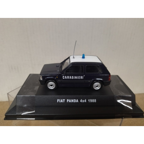 FIAT PANDA 4X4 1988 CARABINIERI 1:43 DeAGOSTINI BOX NO ORIGINAL