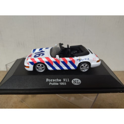 PORSCHE 911 1993 POLICE/POLITIE NETHERLAND 1:43 FABBRI URNA NO ORIGINAL