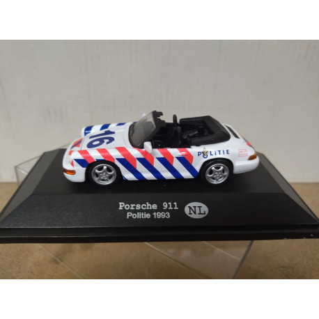 PORSCHE 911 1993 POLICE/POLITIE NETHERLAND 1:43 FABBRI URNA NO ORIGINAL