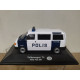 VOLKSWAGEN T4 2000 POLIS/POLICE FINLAND 1:43 FABBRI URNA NO ORIGINAL