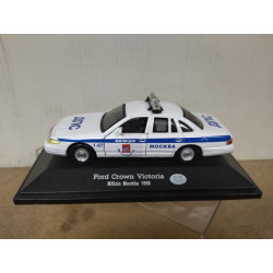 FORD CROWN VICTORIA 1999 MOSCU MILIZIA/POLICE 1:43 FABBRI URNA NO ORIGINAL