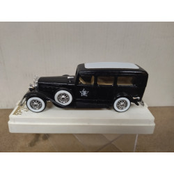 CADILLAC V16 1931 POLICE N3 COUNTY 1:43 SOLIDO AGE D´OR 4043