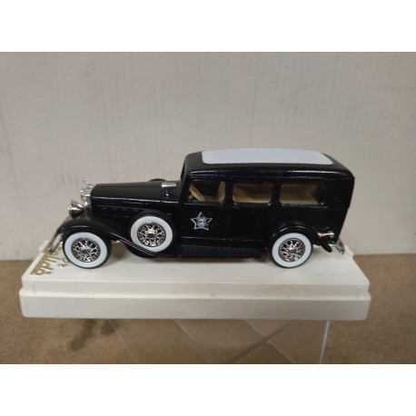 CADILLAC V16 1931 POLICE N3 COUNTY 1:43 SOLIDO AGE D´OR 4043