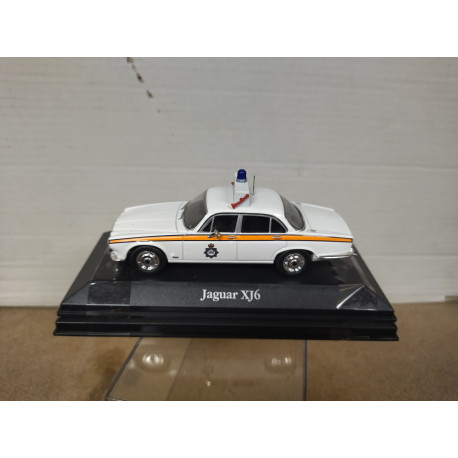 JAGUAR XJ6 1975 POLICE WEST YORKSHIRE UK 1:43 ATLAS VANGUARDS BOX NO ORIGINAL
